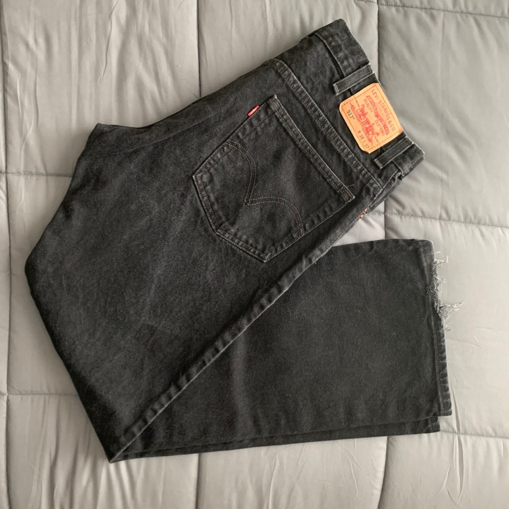 Gently Used Levi’s 517 Black Denim Jeans